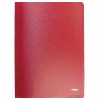 Папка A4 с боковым пружинным скоросшивателем красная 0.60 мм "Proff. Fibre Collection" арт CF903F-01