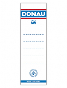 Бумажный вклдыш для папки регистратора Donau