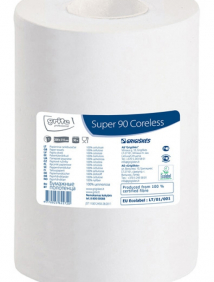 Полотенца бумажные GRITE Super 90 Coreless